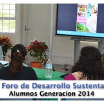 Imagen Alumnos de la generación 2014 realizaron el 1er. Foro de Desarrollo Sustentable