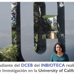 Imagen Estudiante del DCEB del INBIOTECA realizó una Estancia de Investigación en la University of California-Riverside
