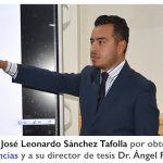 Imagen Felicidades a José Leonardo Sánchez Tafolla por obtener el grado de Doctor