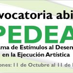 Imagen Convocatoria Abierta PEDEA