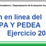 Imagen Comunicado sobre la Evaluación en línea del PEDPA y PEDEA 2015-2017