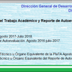 Imagen Comunicado Planeación del Trabajo Académico y Reporte de Autoevaluación