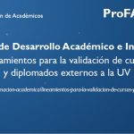 Imagen Lineamientos para la validación de cursos y diplomados externos a la UV