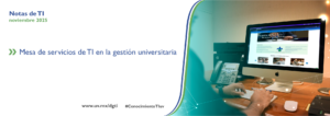 Imagen Mesa de servicios de TI en la gestión universitaria