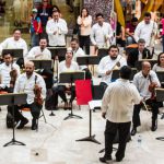 Imagen Ofrece OUMP concierto gratuito en la  Escuela Industrial “Concepción Quirós Pérez”