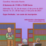 Imagen Círculo de lectura virtual para adultos mayores.