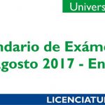 Imagen Calendario de Exámenes Periodo Agosto 2017 – Enero 2018