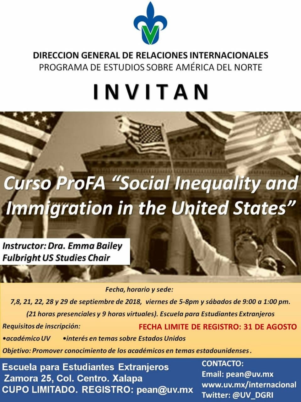 Cartel - curso profa “social inequality and immigration in the united states”