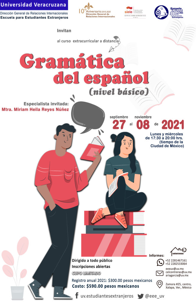crt gramática del español otoño 2021
