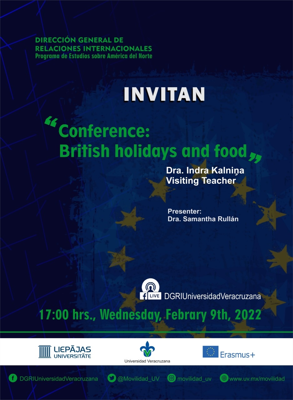 PEAN Conference - British holidays and food