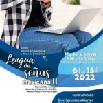 Imagen Curso: Lengua de señas mexicana II 2022-2