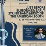 Imagen Conferencia – Just Before Bluegrass: String band Music of the America South