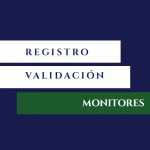 Imagen Registro y validación Programa de Monitores