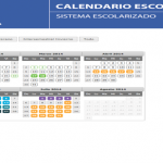Imagen Calendario Escolar SISTEMA ESCOLARIZADO 2014