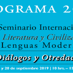 Imagen 6to Seminario Internacional de Literatura y Civilización en Lenguas Modernas