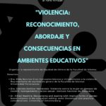 Imagen Foro virtual – Violencia: reconocimiento, abordaje  y consecuencias en ambientes educativos