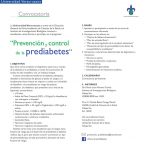 Imagen Convocatoria – Prevención y Control de la Prediabetes