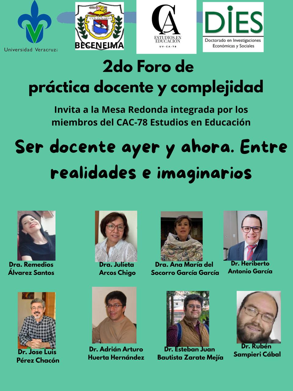 Mesa Redonda: Ser docente ayer y ahora