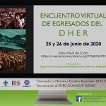 Imagen Encuentro virtual de egresados del DHER