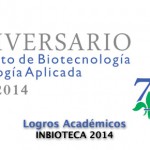 Imagen Resumen de logros Académicos INBIOTECA 2014