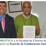 Imagen El INBIOTECA y la Facultad de Ciencias Agrícolas firmaron acuerdo de colaboración institucional
