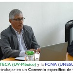 Imagen El INBIOTECA-UV y la FCNA-UNESUM acuerdan trabajar en un Convenio Específico de Colaboración