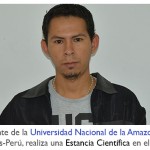 Imagen Estudiante de la Universidad Nacional de la Amazonia Peruana de Iquitos-Perú, realiza una Estancia Científica en el INBIOTECA