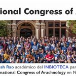 Imagen Académico del INBIOTECA participó en el 21st International Congress of Arachnology