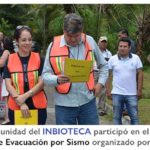 Imagen La comunidad del INBIOTECA participó en el Simulacro General de Evacuación por Sismo organizado por el SUGIR-UV