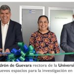 Imagen La Dra. Sara Ladrón de Guevara rectora de la Universidad Veracruzana inauguró nuevos espacios para la investigación en el INBIOTECA