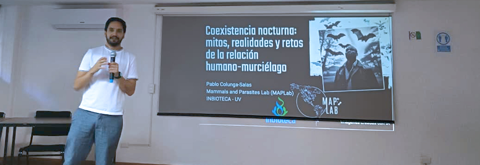 Imagen Académico del INBIOTECA participó en la Murci-Semana 2025 sede Xalapa