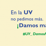 Imagen #‎UV_DamosMás: En la UV no pedimos más, ¡Damos más! ‪