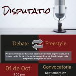 Imagen Disputatio: mesa de debate y freestyle