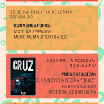 Imagen Presentación de Cruz, novela negra de Nicolás Ferraro