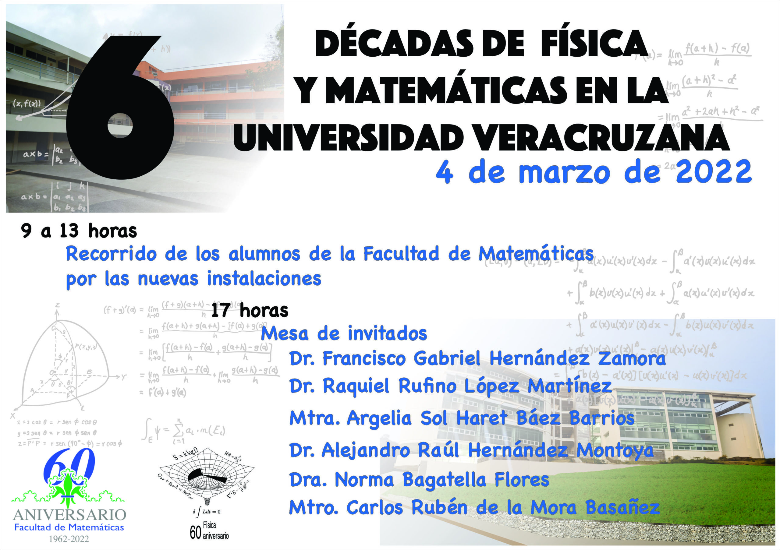Facultad de Matemáticas. Aniversario 60