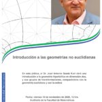 Imagen Platica «Introducción a las geometrías no euclidianas»
