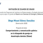 Imagen Invitación al Examen de Grado de Diego Misael Gómez González