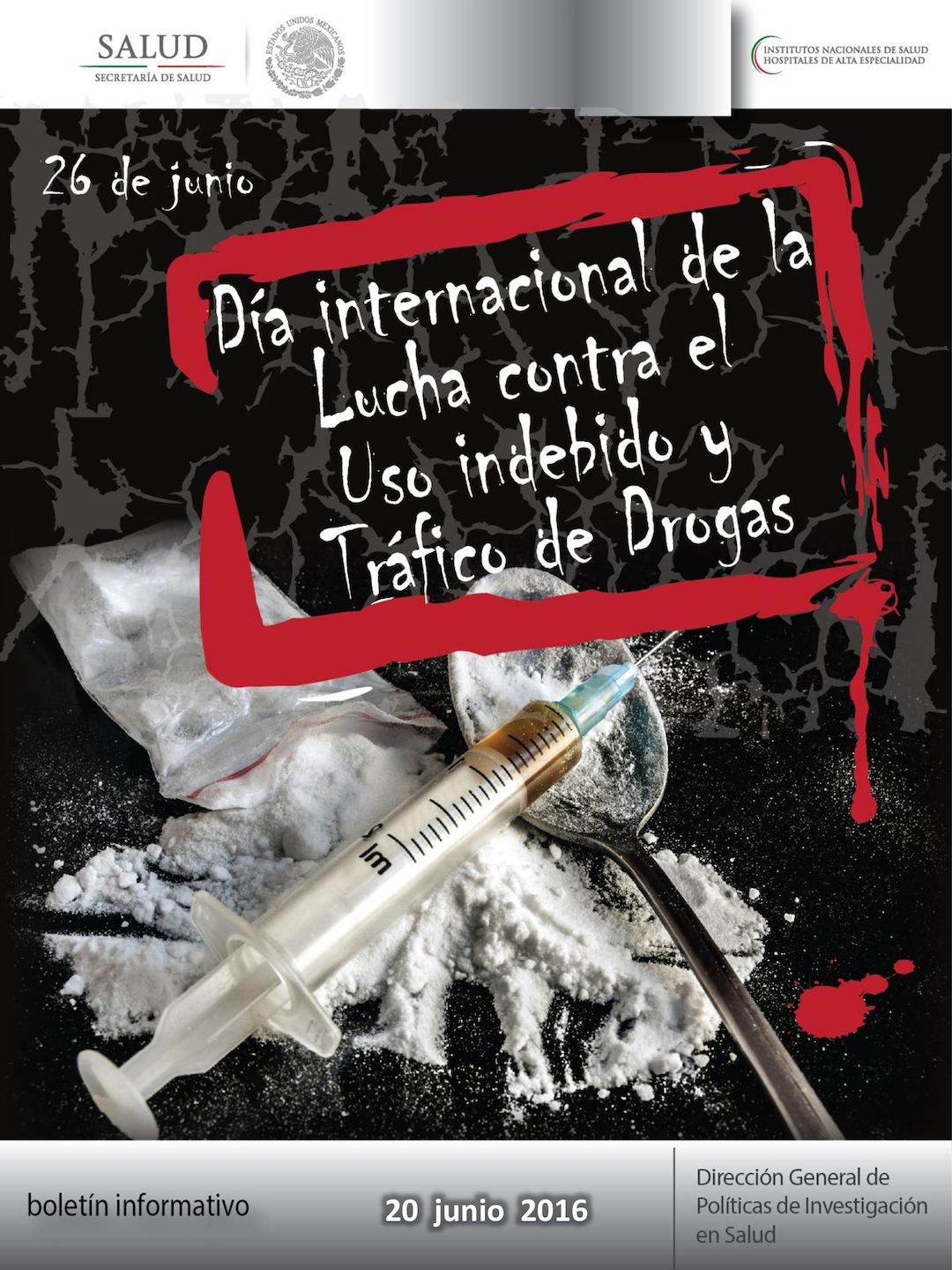dia internacional de la lucha de drogas