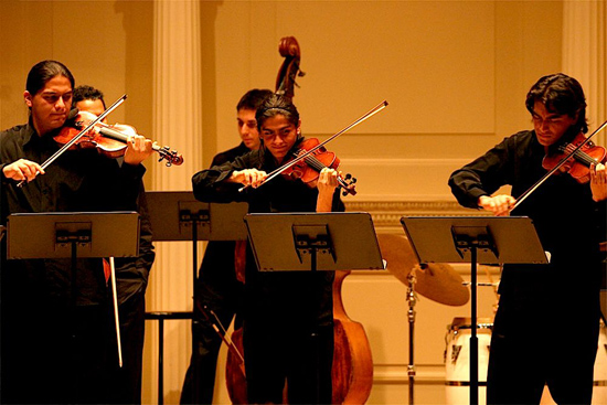 En Carnegie Hall de Nueva York. Facultad de Música UV