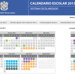 Imagen Calendario Escolar