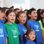 Imagen Niños de El paisano, Ver. y alumnos de la Facultad de Música UV cantaron con el Coro de Cámara de Veracruz