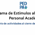Imagen Aviso: planeación académica y cierre de ejercicio 2017-2019 PEDPA