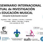 Imagen Tercer Seminario Internacional Virtual de Investigación en Educación Musical 2019