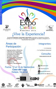 Expociencias veracruz 2014-cartel