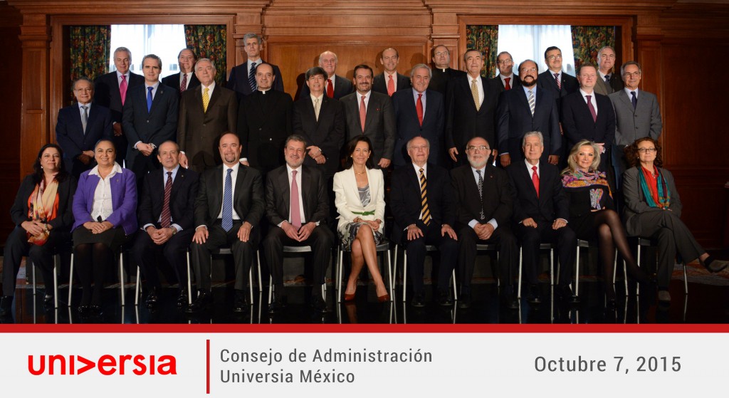 La Rectora de la UV participó al lado de rectores de todo el país de la reunión de Consejo de Administración de Universia México.