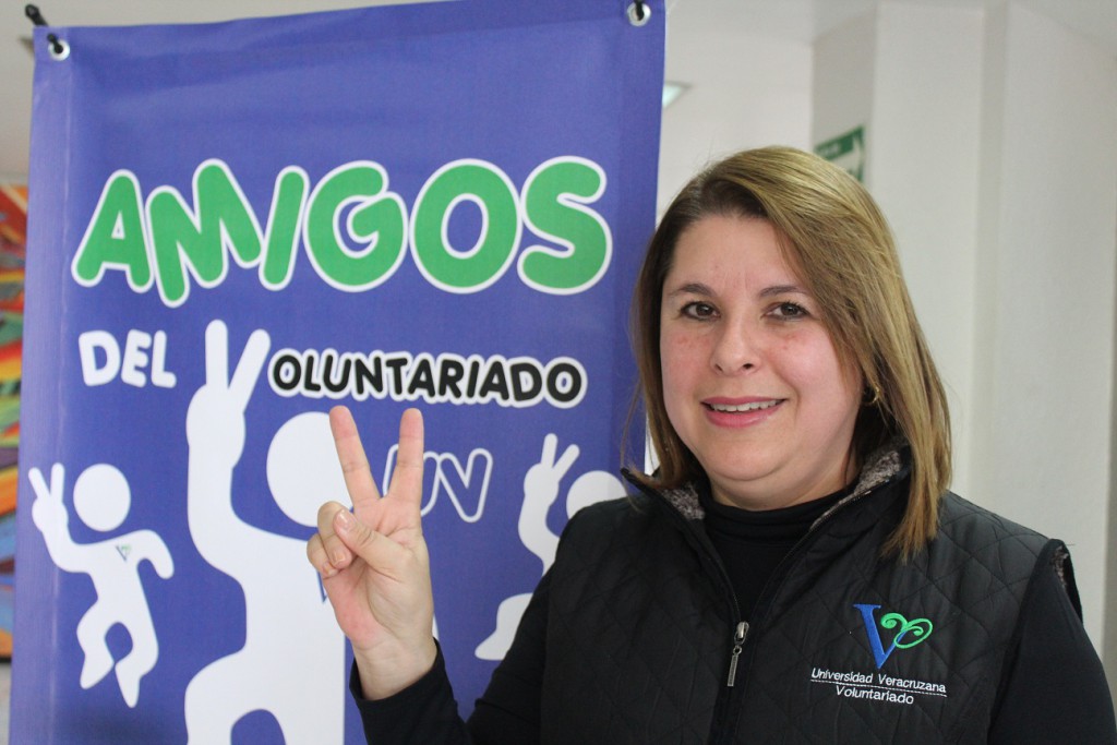 Elia Beltrán Coronel, titular del Voluntariado UV.