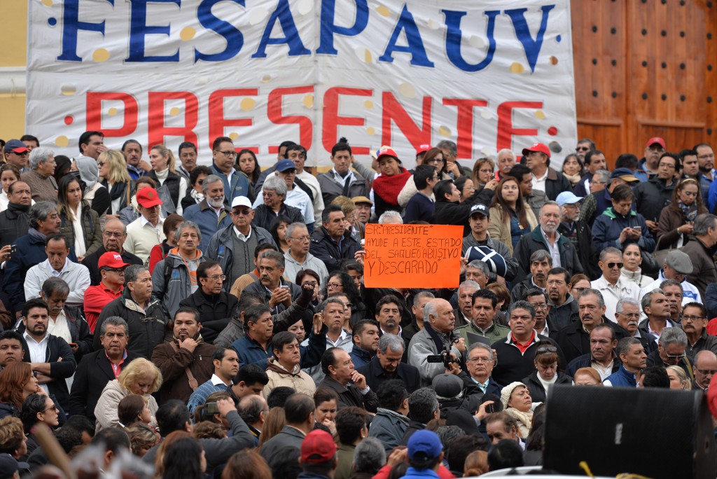 Artistas universitarios, jubilados y pensionados e, incluso, sindicalistas y miembros de otras instituciones se hicieron presentes