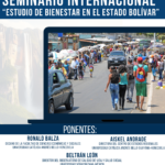 Imagen Seminario Internacional «Estudio de bienestar en el Estado Bolívar»