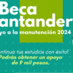 Imagen Beca Santander de manutención 2024
