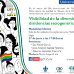 Imagen Conversatorio: Visibilidad de la diversidad y disidencias sexogenéricas